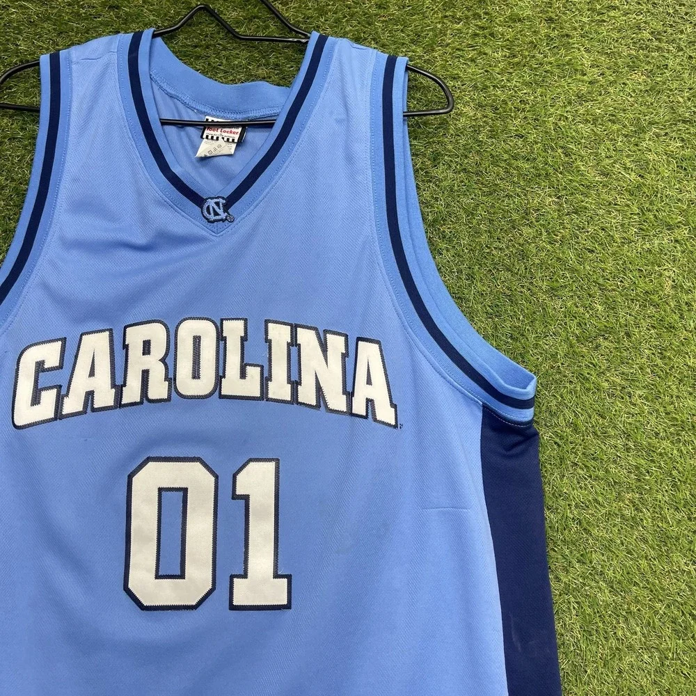 North Carolina Tar Heels Jersey Mens XL NCAA Basketball 01 Foot Locker